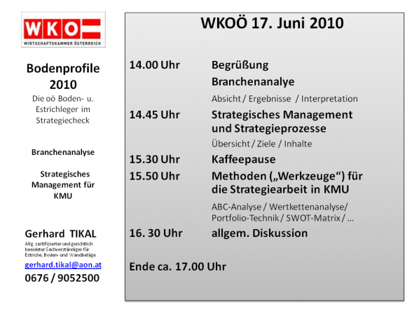 Auszüge Branchenanalyse 2009 Folie 1